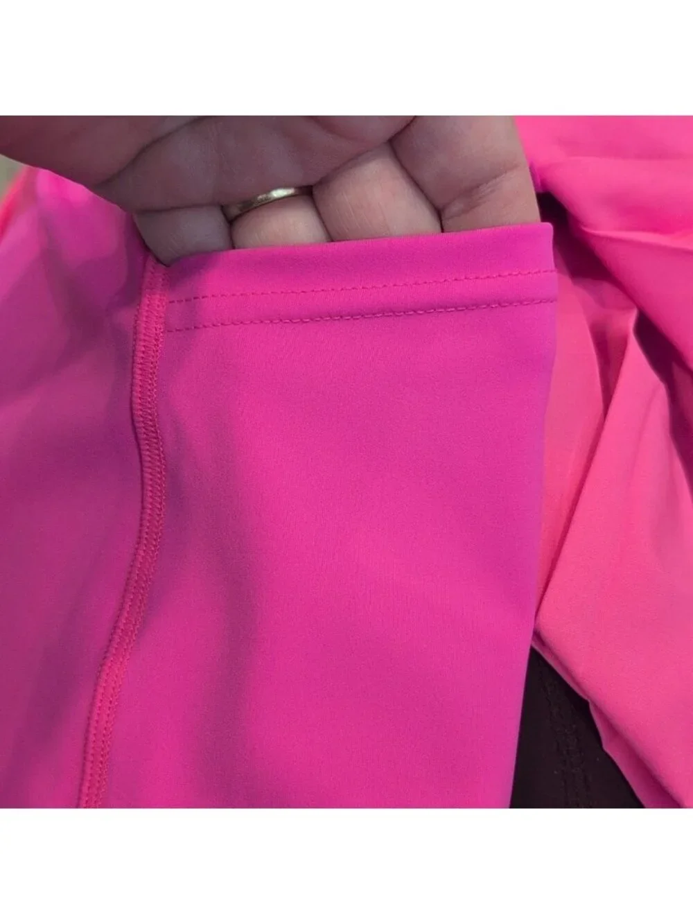ALO Pink Varsity Tennis Skort